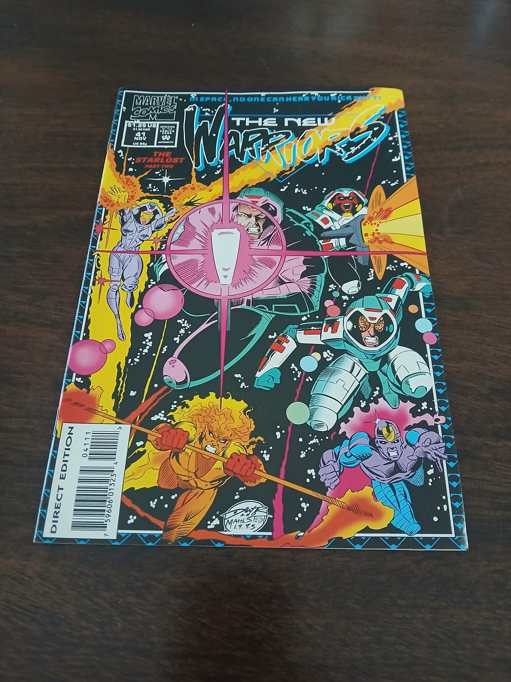 1993 Marvel The New Warriors Comic Book - Multicolor